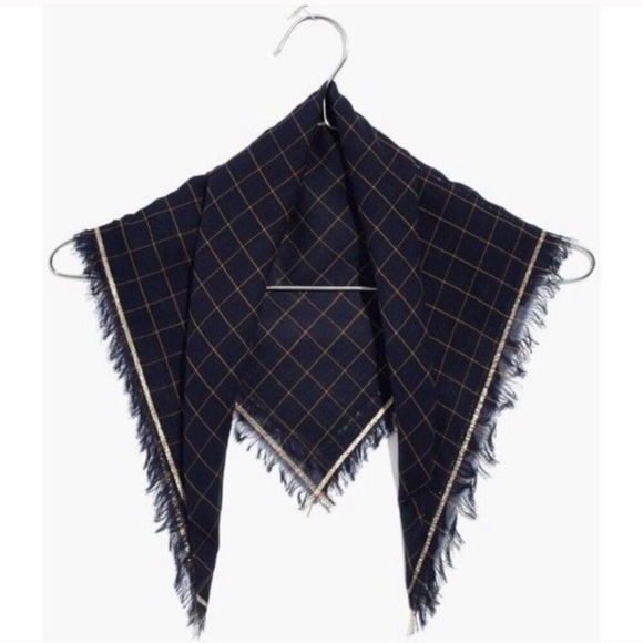Madewell Accessories - Madewell Windowpane Bandana